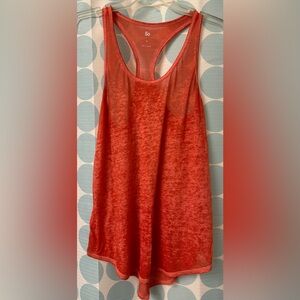 SO Burnout tank top, Pinkish/Red, Size M